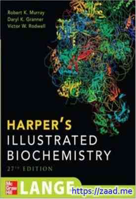 صورة غلاف Harpers illustrated Biochemistry 27th edition