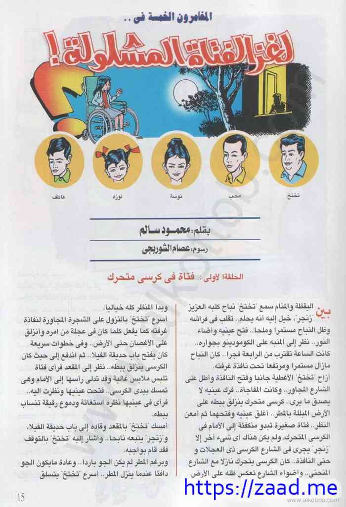 لغز الفتاة المشلولة - محمود سالم